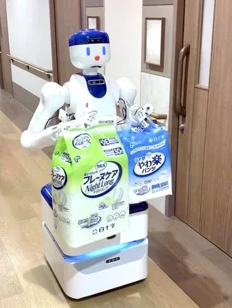 介護用品を運搬するD1
